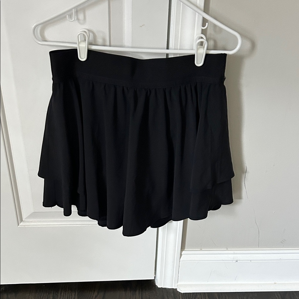 lululemon athletica Black Mini Skirt
